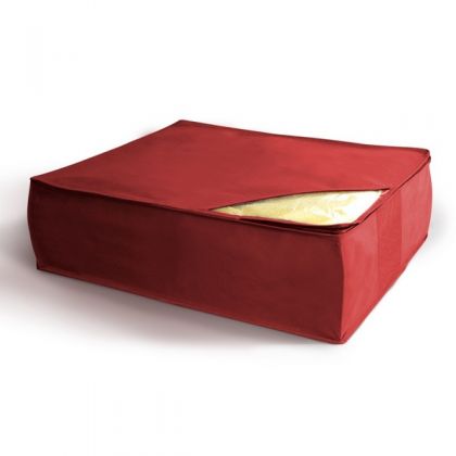 Чехол для хранения подушек и одеял 50x58x19 см, красный