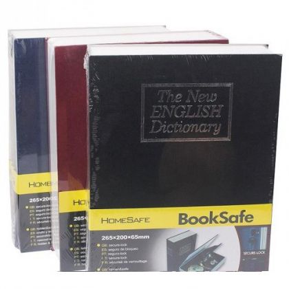 Шкатулка-книга The New English Dictionary большая, разные цвета