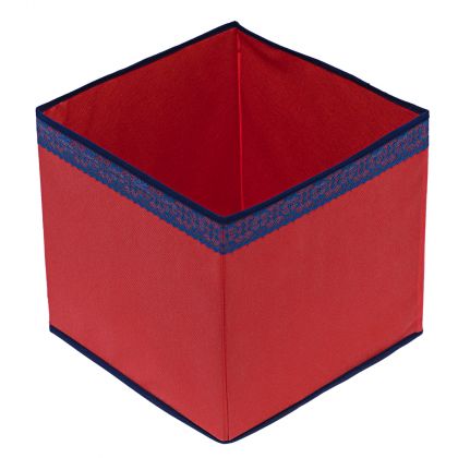 Коробка куб 32х32х32см Rosso
