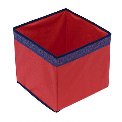 Коробка куб 27х27х27см Rosso