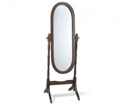 Зеркало модель 1, темный орех