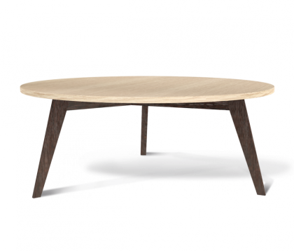 Журнальный столик модель 1, дуб беленый, венге