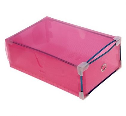 Коробка для обуви Melani, розовая