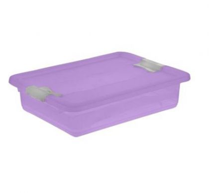 Ящик для хранения Кристал 7л промо, фиолетовый
