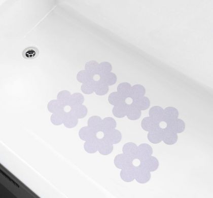 Наклейки для ванны против скольжения «Flower», 10 х 0,1 х 10 см