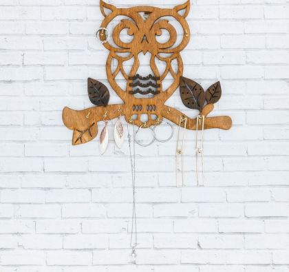Органайзер настенный для украшений «Owl», 23 х 20 х 2,5 см