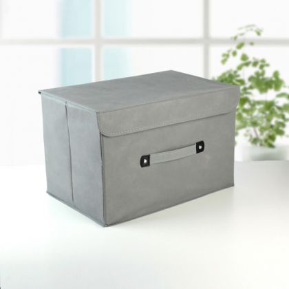 Коробка для хранения «Cloud», серый, 38 x 25 x 25 см