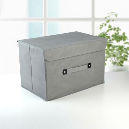 Коробка для хранения «Cloud», серый, 47 x 31 x 30 см