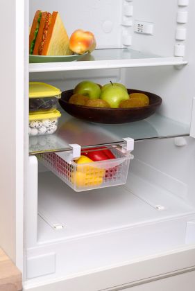 Выдвижная корзина для холодильника, 41 х 17,5 х 12 см