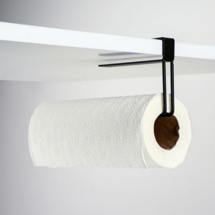 Подставка под бумажные полотенца подвесная «Loft», черный, 20,6 x 2 x 10,1 см