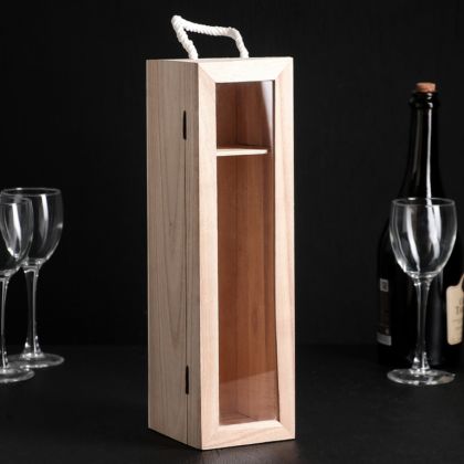 Ящик для вина «Подарочный», 10 x 10 x 35 см