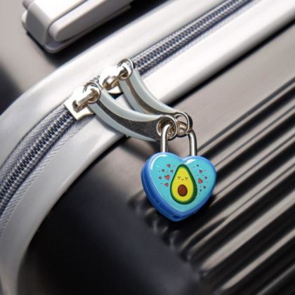 Замочек для чемодана с ключами «Avocado»
