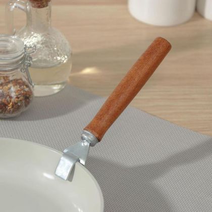Держатель для сковороды, с деревянной ручкой из бука, 23 см