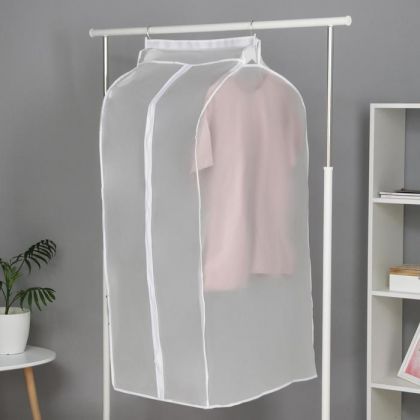 Чехол для одежды, цвет белый, 60×100×50 см