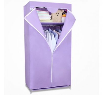 Тканевый шкаф Кармэн, фиолетовый