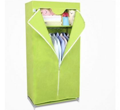 Тканевый шкаф Кармэн, зеленый