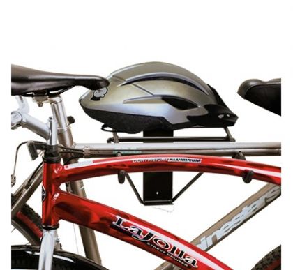Подвесная система для горизонтального хранения 2-х велосипедов и шлемов