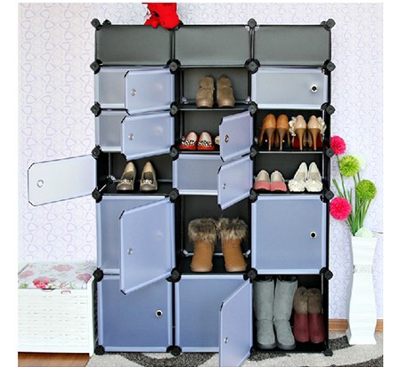 Шкаф для обуви из 18 кубов