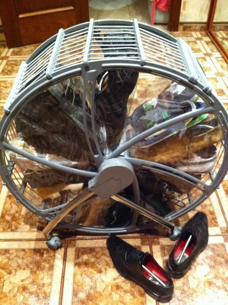 Обувное колесо Rakku, серебристое