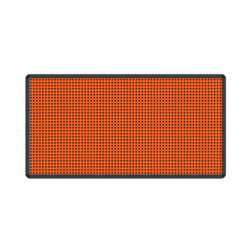Напольное покрытие для мотоцикла 1,32x2,54 м, оранжевое