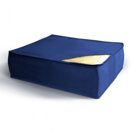 Чехол для хранения подушек и одеял 50x58x19 см, синий