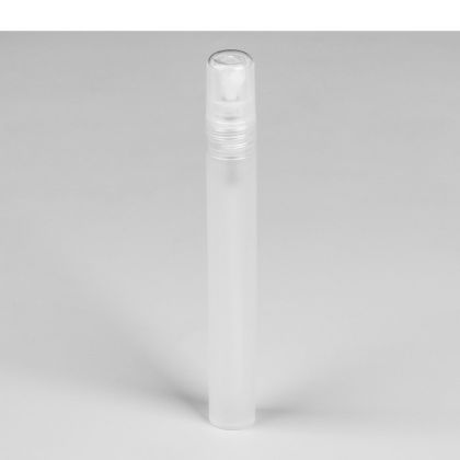 Флакон для парфюмерии с пульверизатором, белый, 10 мл, 1 x 1 x 12,8 см