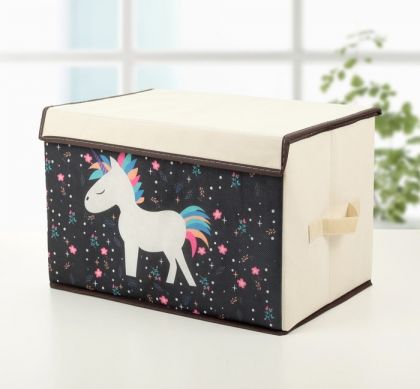 Короб для хранения с крышкой «Unicorn», 39 х 25 х 25 см