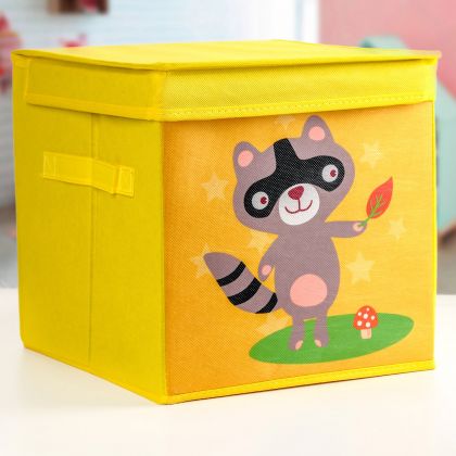Коробка для игрушек "Лесной житель", 29 х 29 х 29 см
