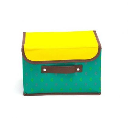 Декоративная коробочка Trendy для хранения малая, лайм