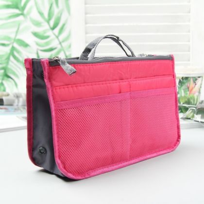 Органайзер для сумки "Chelsy", темно розовый, 28,5 х 8,5 х 18,5 см