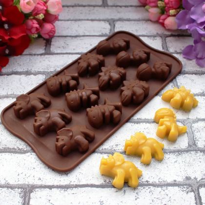 Форма для шоколадных конфет «Dino», силиконовая