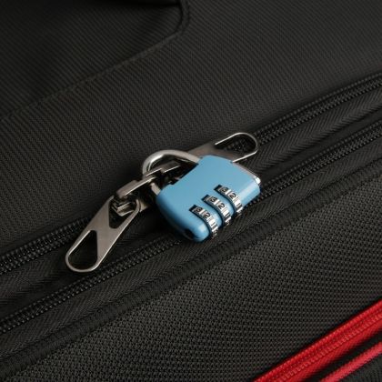 Кодовый навесной замок для чемодана, голубой, 3,6 x 2,2 см