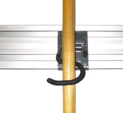 Держатель одинарный S-образный для инструмента с длинной рукояткой